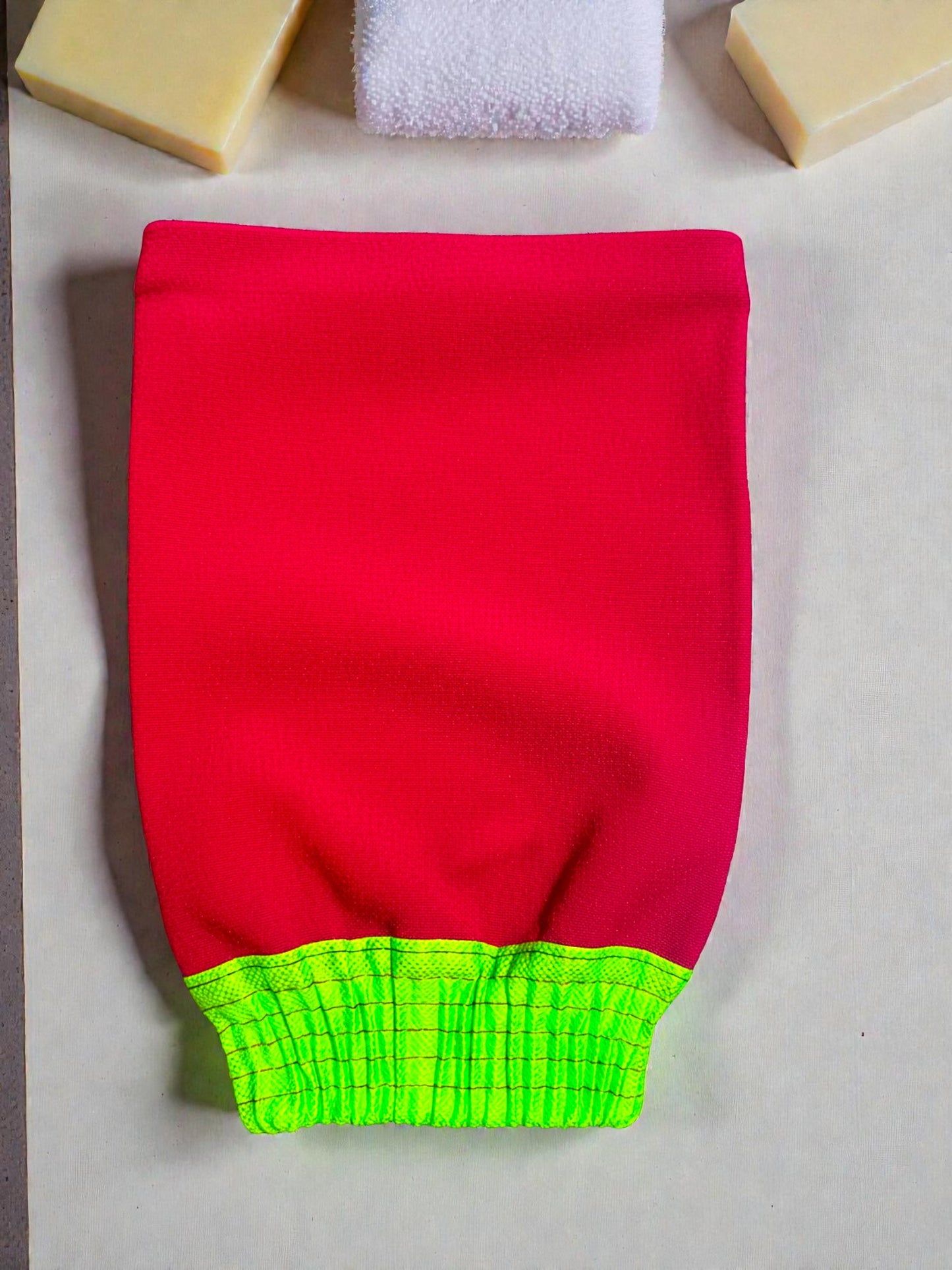 The Moroccan Exfoliating Kessa: Ruby Edition