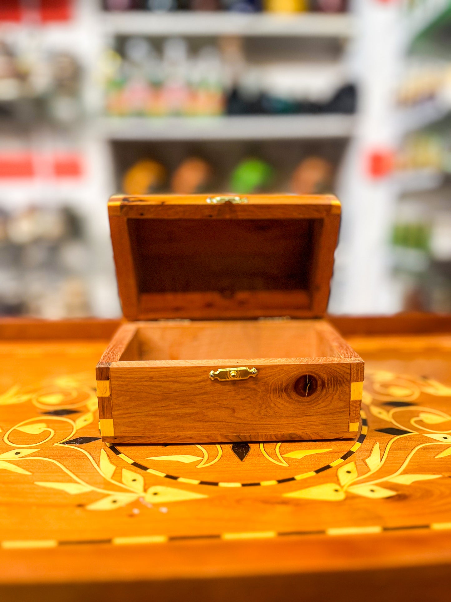 Handcrafted Wooden Sandouk