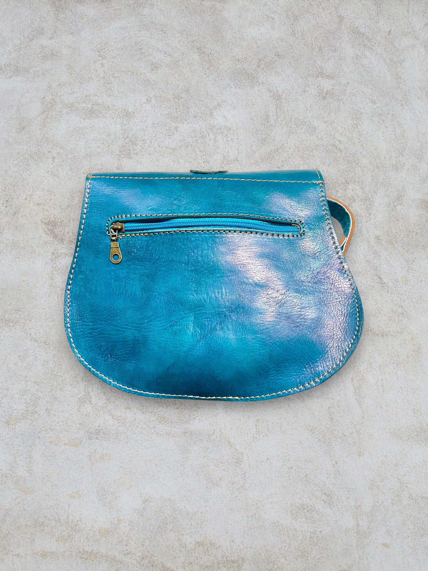 La Bleu Saddle Bag