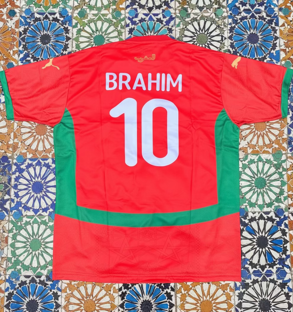 Moroccan National Team Jersey – Brahim Edition