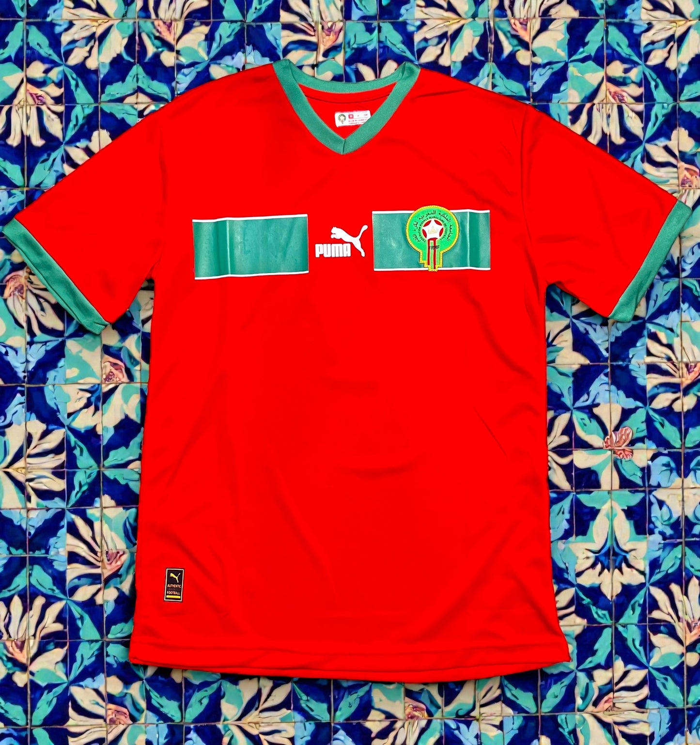 Classic "Al Maghreb" V-Neck Jersey