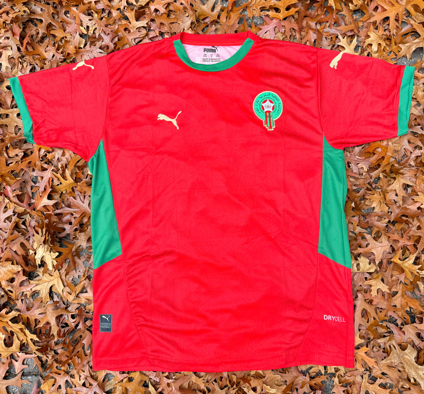 Morocco National Team Jersey – Classic Red & Green