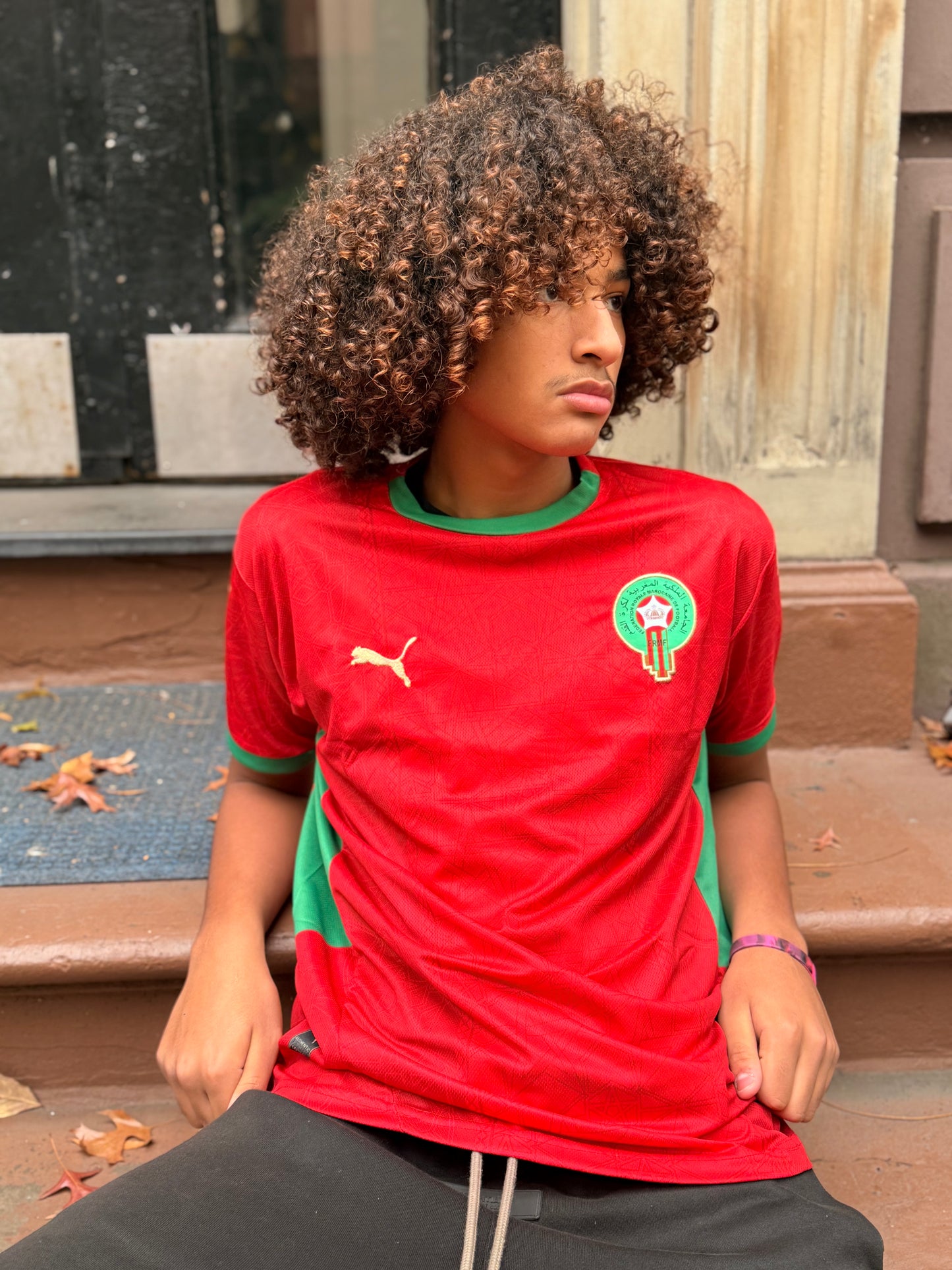 Morocco National Team Jersey – Classic Red & Green