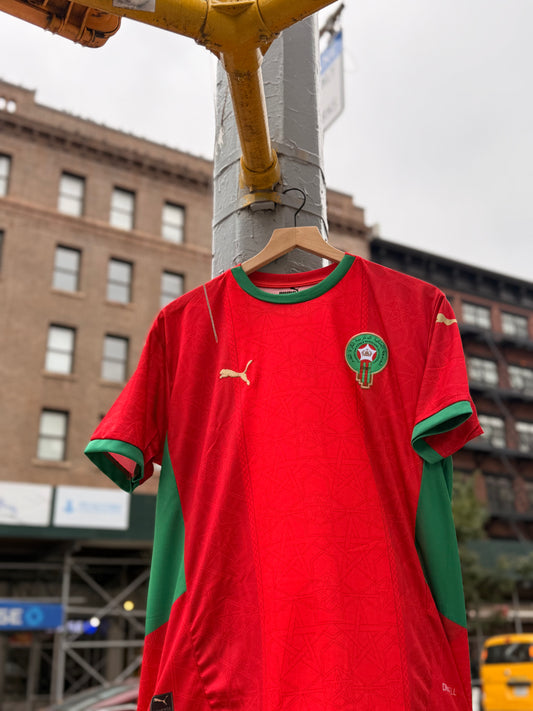 Morocco National Team Jersey – Classic Red & Green