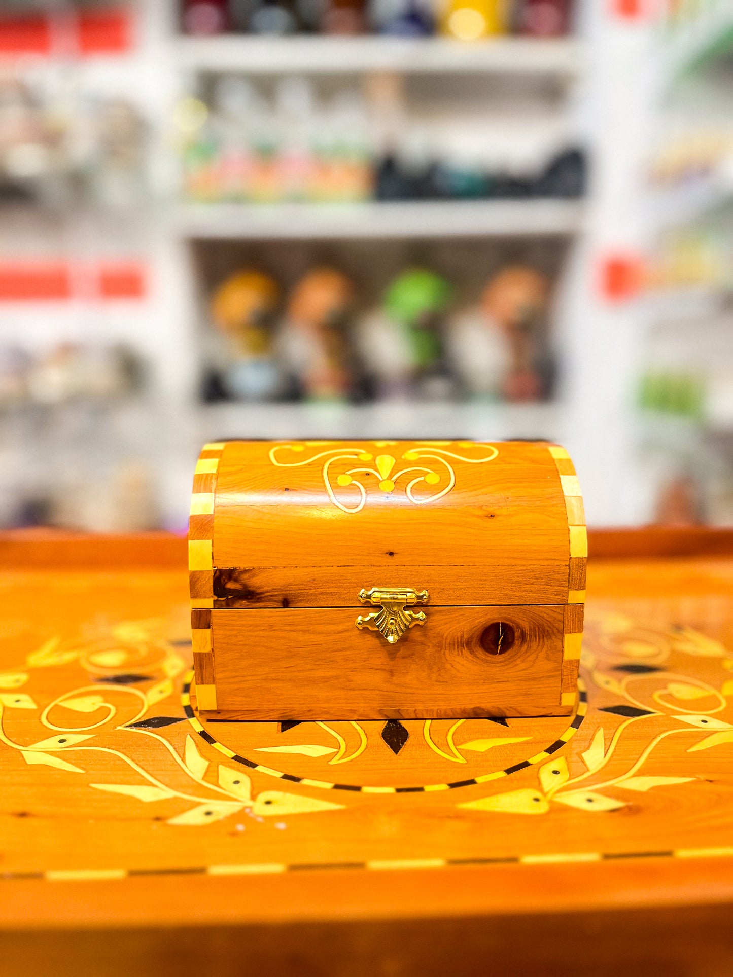 Handcrafted Wooden Sandouk