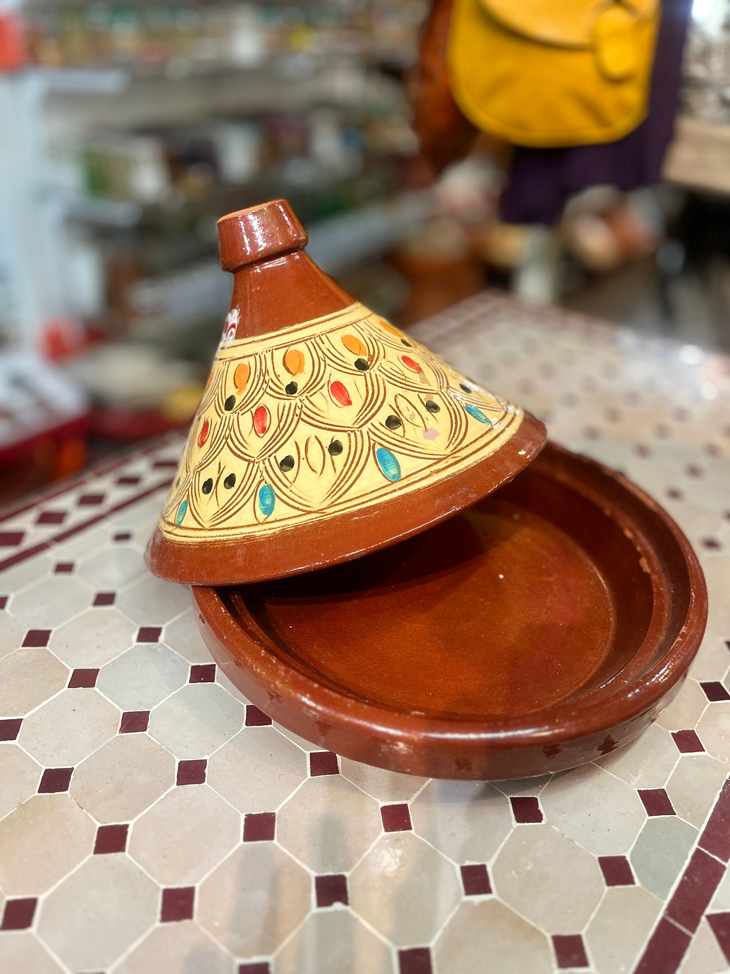 Large Saharan Clay Traditional Tagine