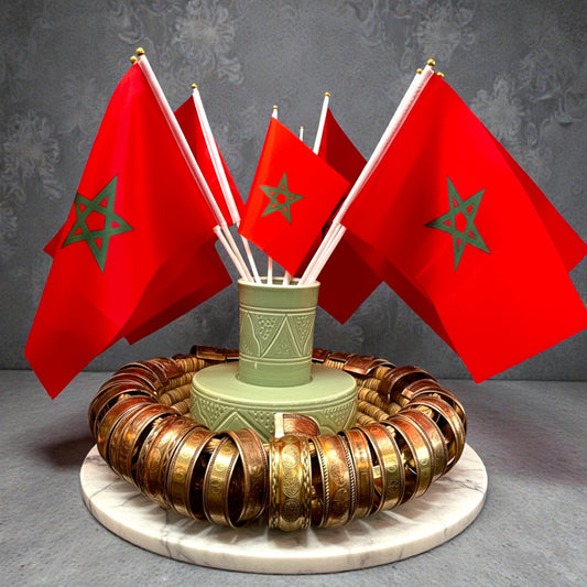Moroccan Mini-Flag