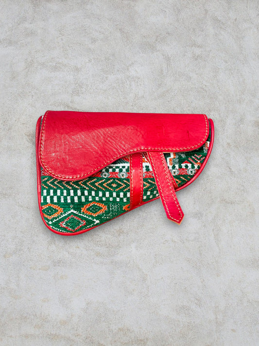 The Crimson Kasbah Saddle Bag