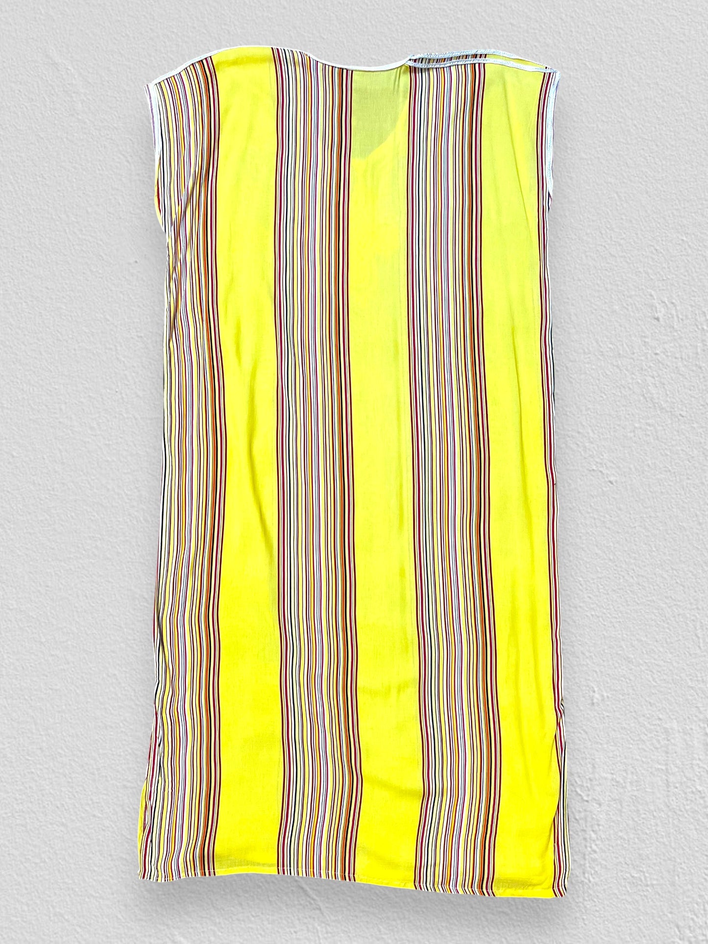 Yellow Moroccan Striped Gandora