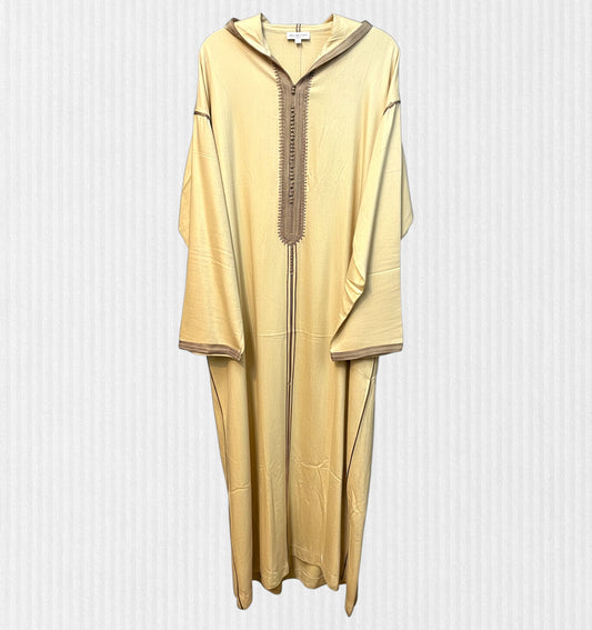 Classic Beige Jellaba (Unisex)