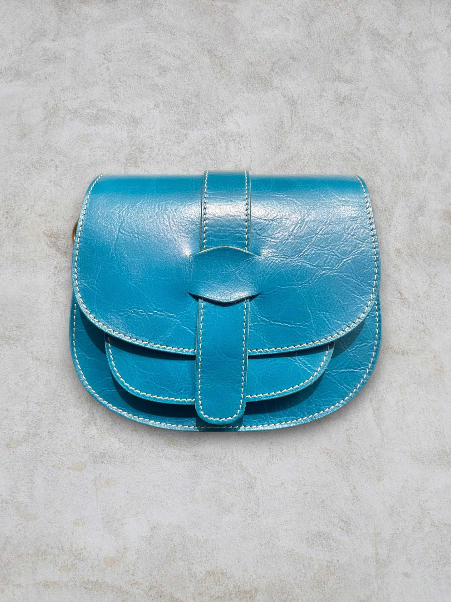 La Bleu Saddle Bag