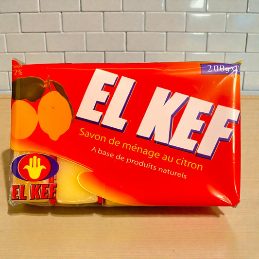 Moroccan "El Kef" Lemon Soap