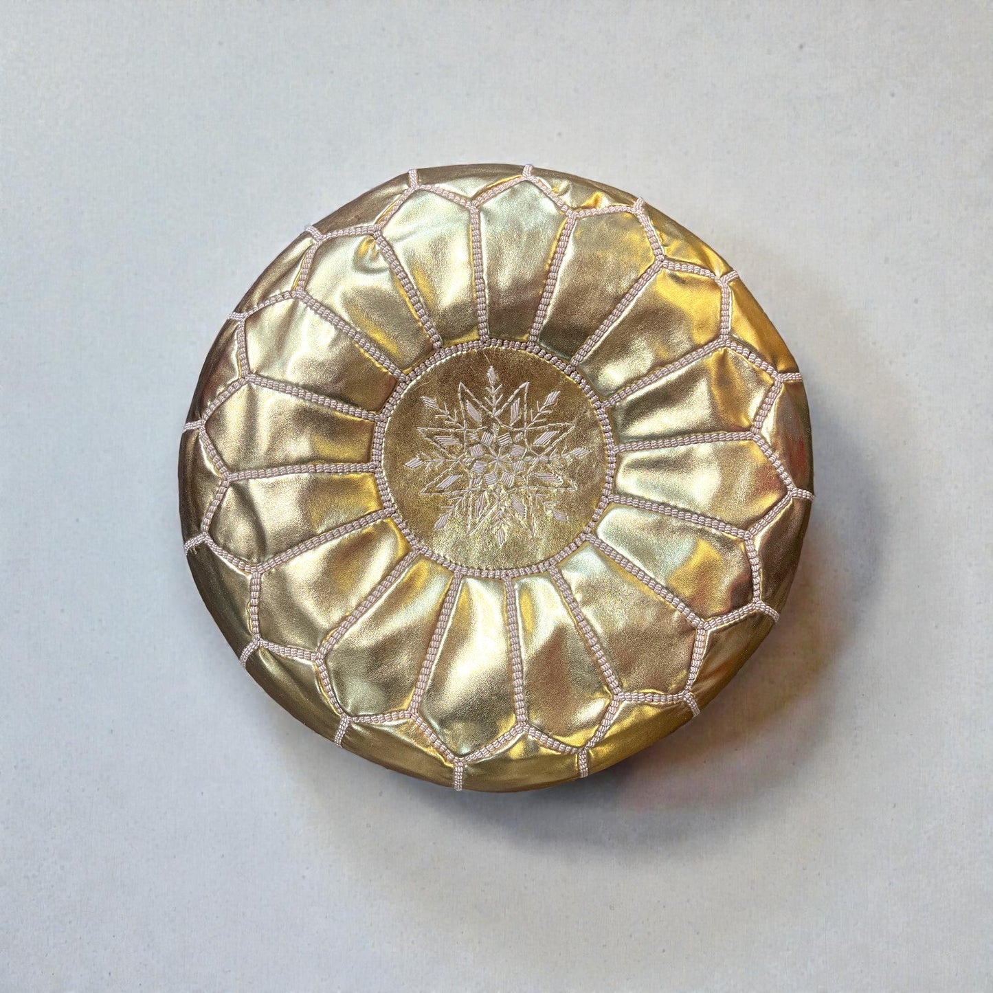 The Royal Golden Pouf