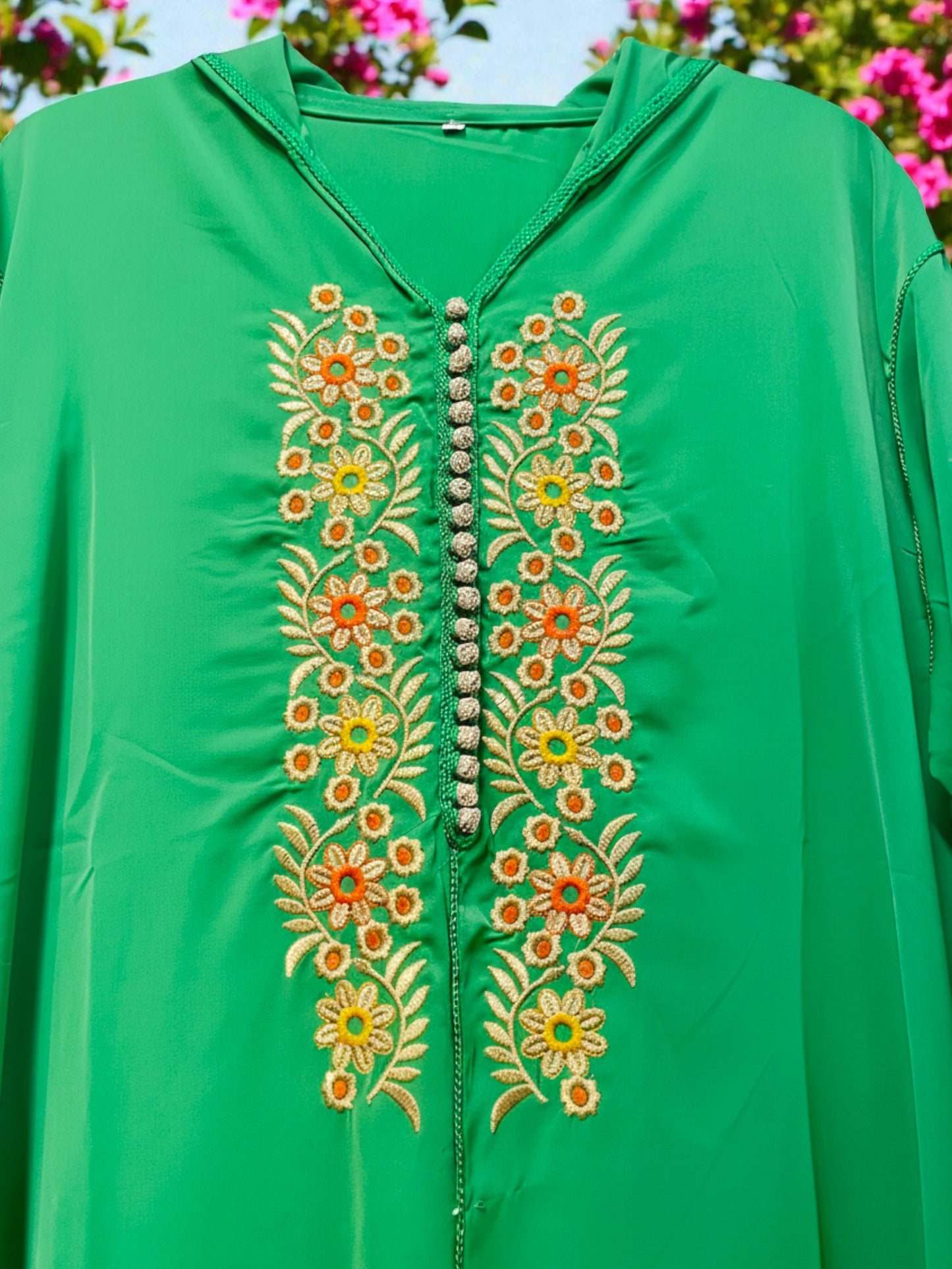 Womens Emerald Jellaba