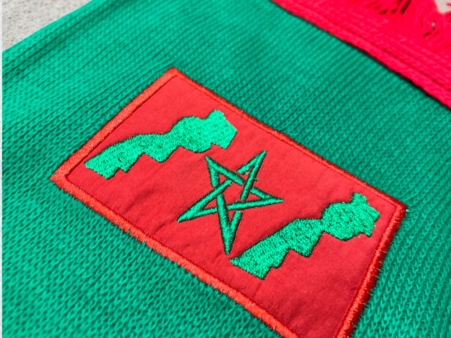 The Maghreb Atlas Scarf