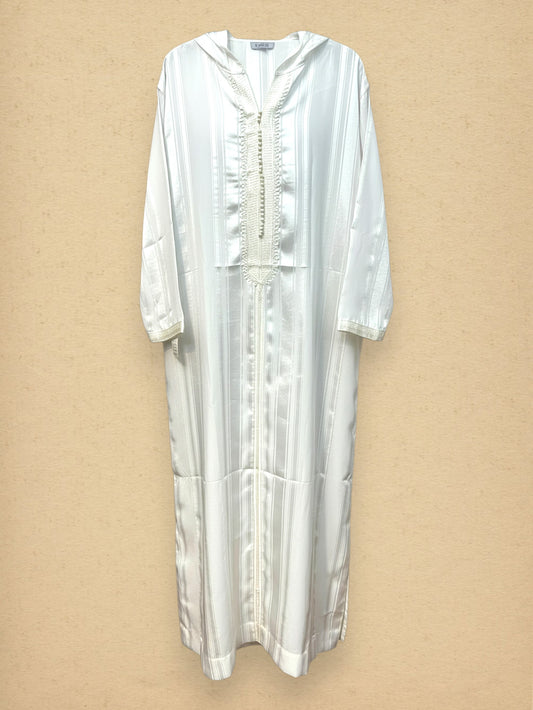 Peal White Jellaba(Unisex)